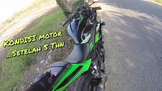 REVIEW KONDISI Ninja 250 FI kesayangan setelah 5 tahun pemakaian #yuniusmotovlog