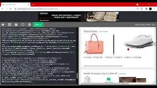 so i tried to make amazon.com in tryit editor
