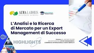 L’Analisi e la Ricerca di Mercato per un Export Management di Successo