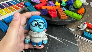 I made a Sadness from Inside Out 2🩵