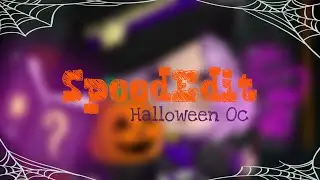 SpeedEdit - Halloween Oc {🎃}