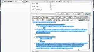 Page Content Editing 2, MODx Content Management System Training Part 9