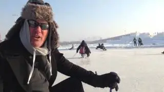 Harbin Ice Festival Activities Chair Sleds