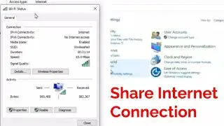 How to Share Internet Connection from Windows 10