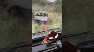 Камаз тянет ваз 2112 #зерновоз #ваз2112 #камаз #приколы