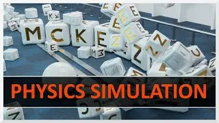 Rolling Ball Animation Physics Simulation & Hitting Stacks of Cubes | Blender 2.93