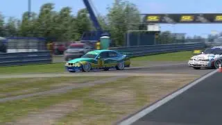 BMW E36 vs Renault Laguna at Nurburgring   Super Touring Multiplayer