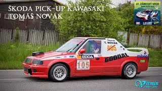 Škoda Pick-up Kawasaki - Tomáš Novák - 41. Zámecký vrch - Náměšť nad Oslavou