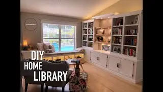 DIY Home Library Build (1/2)