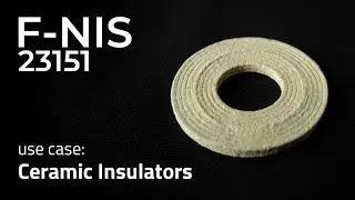 Ceramic Insulators: F-NIS 3D printing for thermal and electrical insulation
