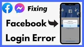 Fix : Facebook login error occurred please try again later 2024