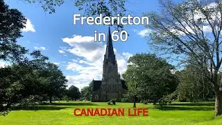 Fredericton in 60 Seconds | Capital of New Brunswick Canada! #shorts