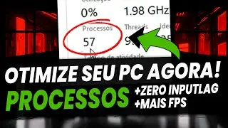 MÉTODO MUITO MAIS EFICIENTE DE COMO DIMINUIR OS PROCESSOS NO WINDOWS!
