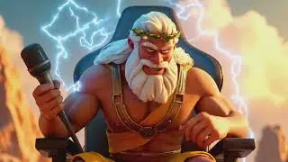 Zeus Explains AI to Greek Gods