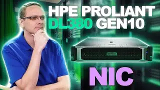 HPE ProLiant DL380 Gen10 Server NICs | Network Card Options | FLOM and PCIe NIC Cards | Installation