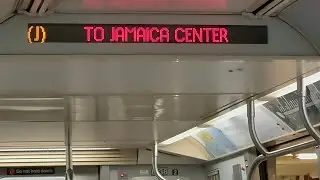 BMT Nassau St Line: R143 (J) Train [Broad St to Jamaica Center #JamaicaEXP]