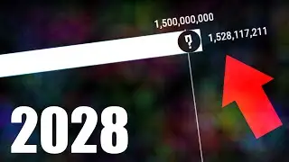 Кто первый наберёт 1,5 миллиардов подписчиков? Топ 20 ютуб каналов по подписчикам (2023-2028)