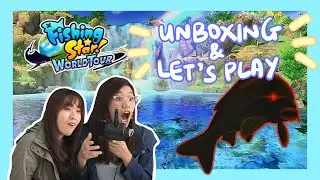 2 GIRLS 1 ROD: 🎣 Fishing Star World Tour 🐟✨ First Impressions! BOSS FISH? Rod ghost??? What even---