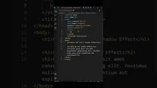 Text-shadow | Learn CSS Text in 1-minute