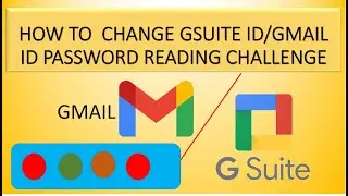 HOW TO CHANGE PASSWORD OF GMAIL ID / GSUITE ID (IN MOBILE)