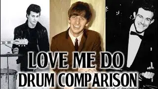 Love Me Do - The Beatles (Drum Comparison)