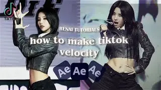 easy tiktok velocity edit ; after effects
