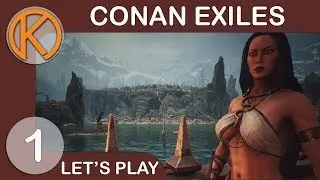 Conan Exiles w/ Friends | WE'RE EXILES - Ep. 1 | Let's Play Conan Exiles Gameplay