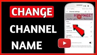 How to Change Channel Name on YouTube (Mobile)