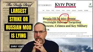 Russia Claims It Stopped 660 Ukrainian Drones. Really?