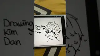 Drawing Kim dan (jinx ) #jinx #fyp #kimdan
