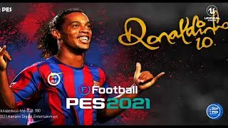 Патч Ronaldinho v5.2.0 для PES 2021 MOBILE.