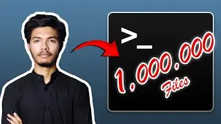 What happened when I created 1M files in kali Linux!