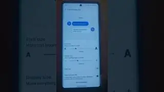 How To Change Font Size On Vivo v29 & Vivo v29 Pro// Adjust Text and Display Size in vivo#shorts