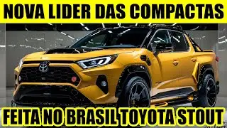 NOVA PICAPE COMPACTA TOYOTA STOUT TERÁ CÂMBIO DE PICAPE MESMO