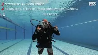 GONFIARE IL GIUBBETTO SOTT'ACQUA A BOCCA