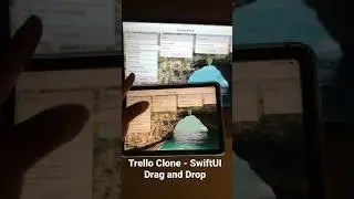 Trello Clone with SwiftUI Drag & Drop API