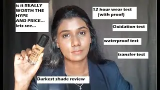 Nykaa ALL DAY MATTE FOUNDATION - 15 chestnut - In Depth Review | Tamil | Soundariya Shankar