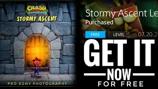GET IT NOW FOR FREE STORMY ASCENT LEVEL FOR CRASH BANDICOOT N.SANE TRILOGY | MUST TRY NOW