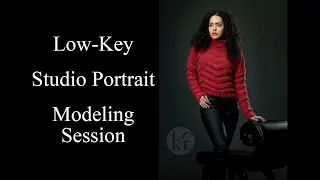 Low-Key Studio Lighting:  Modeling Session