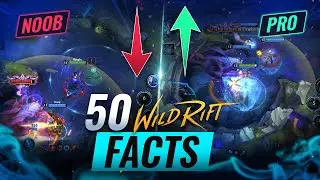 50 AMAZING Wild Rift FACTS & TRICKS You Probably Didn't Knew About (LoL Mobile)