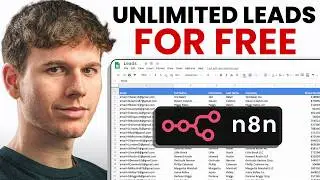 I Built An AI System That Scrapes Unlimited Leads For FREE (n8n tutorial)
