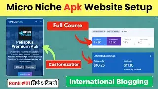 Micro Niche Apk Website Customization Full Setup Like @TechnicalRipoN