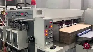 Линия производства гофрокоробов ASTRA-6018 с автоматическим листоукладчиком