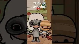 Come TRICK OR TREATING with us! | HALLOWEEN SPECIAL | Toca Life World AESTHETIC 🎃⚡️🧡