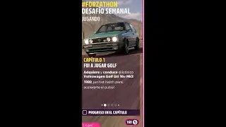 FORZA HORIZON 5.  Verano. Serie 22. Desafío Semanal Forzathon. JUGANDO.