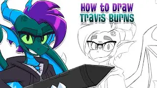 How to Draw Travis Burns