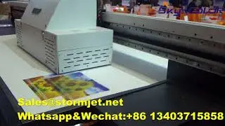 StormJet UV Flatbed printer, Ricoh GEN 5 UV flatbed printer.