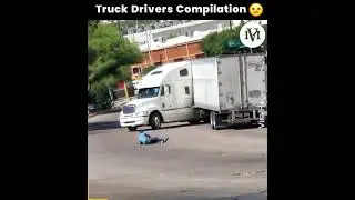 amazing truck drives compilation - but some accidents