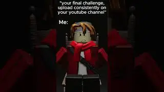 your final challenge.. | Roblox Animation #roblox #robloxanimaion #memes  #shorts #funny