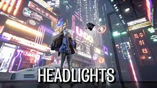 Nightcore - Headlights - Alan Walker and Alok ( Lyrics )